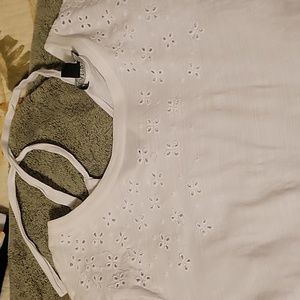 Ralph Lauren white size large top